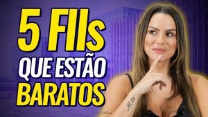 5 FUNDOS IMOBILIÁRIOS que ESTÃO DESCONTADOS para INVESTIR hoje com P/VP abaixo de 1.