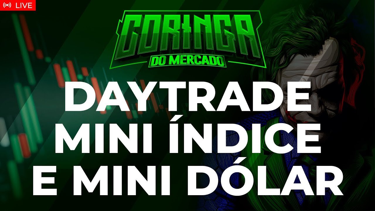 DAY TRADE AO VIVO – MINI ÍNDICE E MINI DÓLAR – 24/03/2021