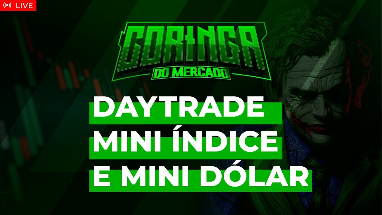 DAY TRADE AO VIVO – MINI ÍNDICE E MINI DÓLAR – 23/03/2021