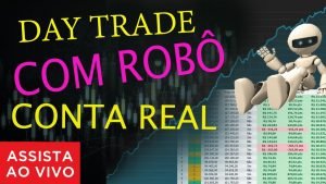 DAY TRADE – MINI INDICE – CONTA REAL COM ROBO PROFIT (25/03/2021) #43