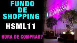 FUNDO DE SHOPPING HSML11 HORA ⏰ DE COMPRAR?🤔