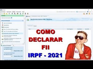 IRPF2021 – COMO DECLARAR FUNDOS IMOBILIÁRIOS#