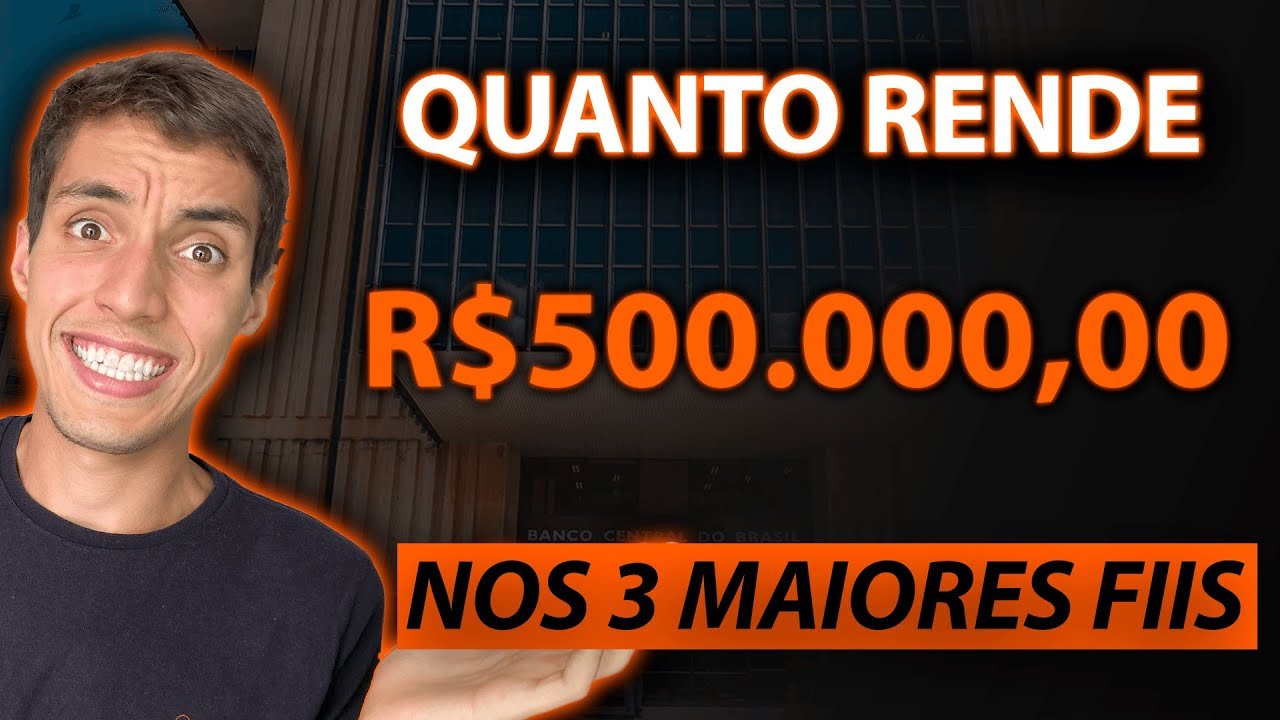 Quais são os 3 MAIORES fundos imobiliários para se aposentar? Veja quanto rende R$500.000,00