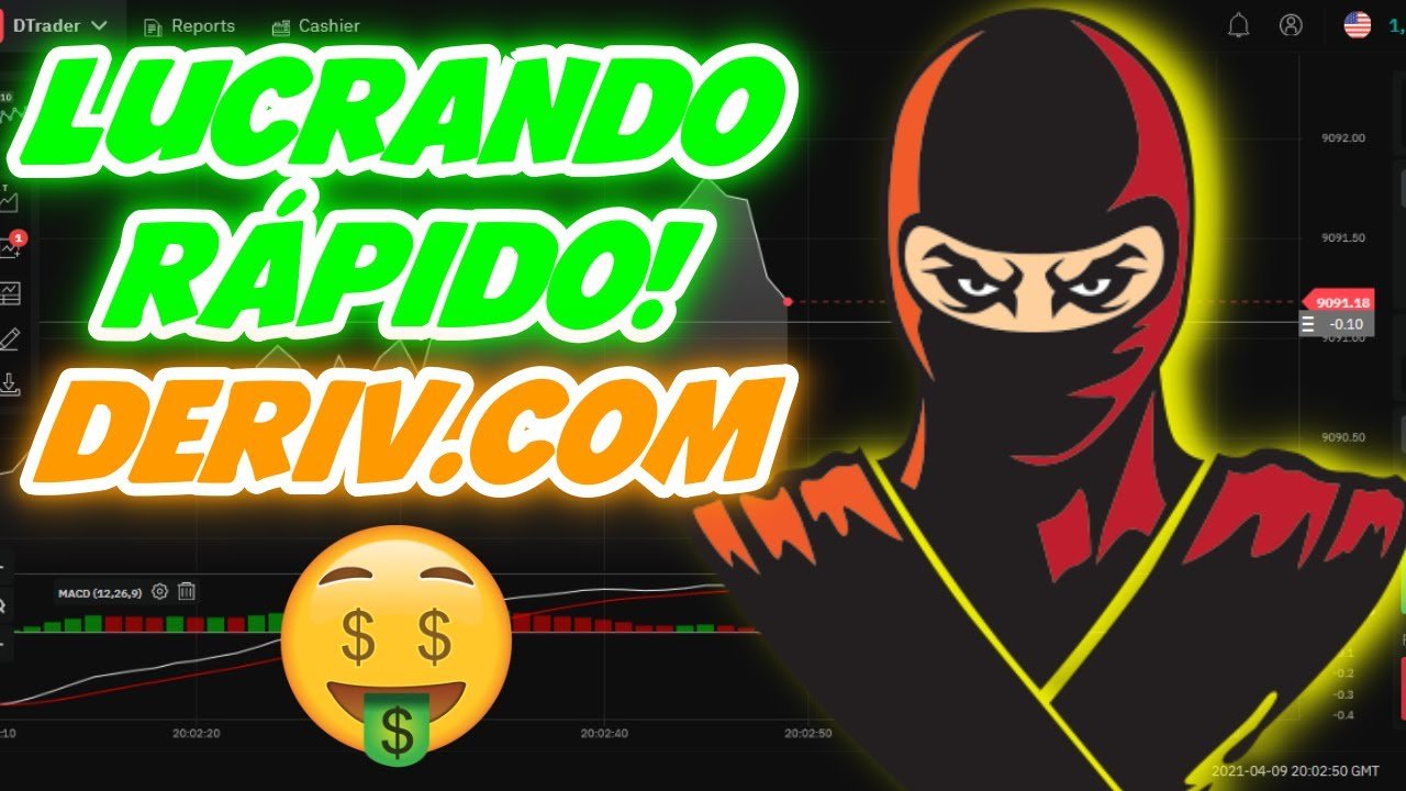 ✅ É PRA FALIR A DERIV.COM 2021! ESTRATÉGIA NINJA DE 10 SEGUNDOS QUE ME FEZ LUCRAR R$257,53!