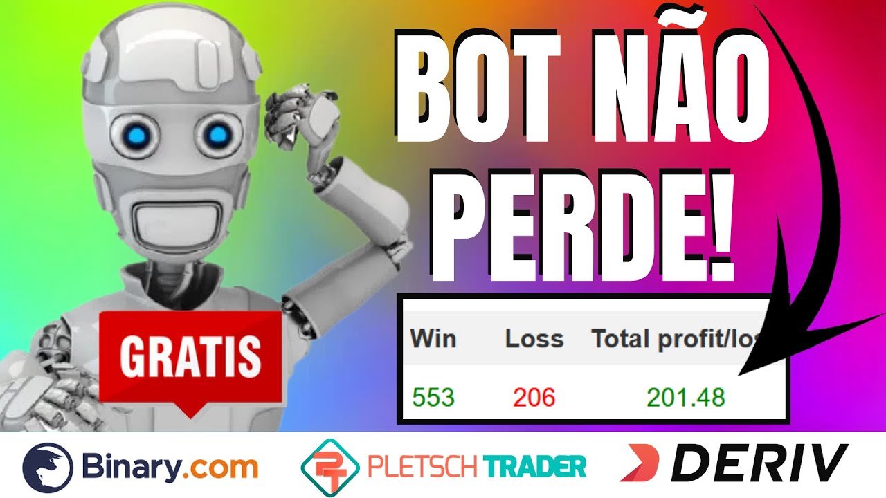 📊 (GRÁTIS) SUPER BINARY BOT DERIV DOWNLOAD 2021 @PLETSCH TRADER