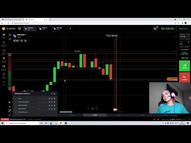 IQ OPTION – Alavanquei a BANCA de um ALUNO pra 1 Salário minimo