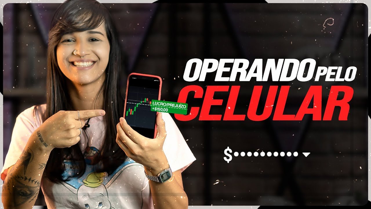 IQ OPTION : GANHANDO DINHEIRO USANDO O CELULAR