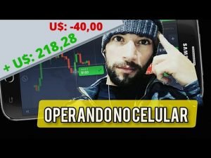 IQ OPTION LUCRANDO NO CELULAR R$:1056,00 DE LUCRO