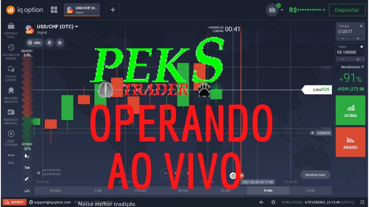 🔴IQ OPTION -OPÇÕES BINARIAS –  OPERANDO AO VIVO(DINHEIRO REAl)!