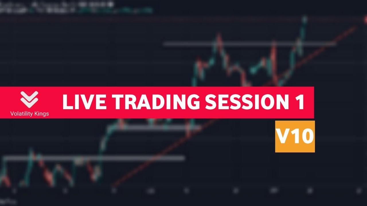 🔴LIVE TRADING SESSION 1 (Volatility 10 Index) #Deriv