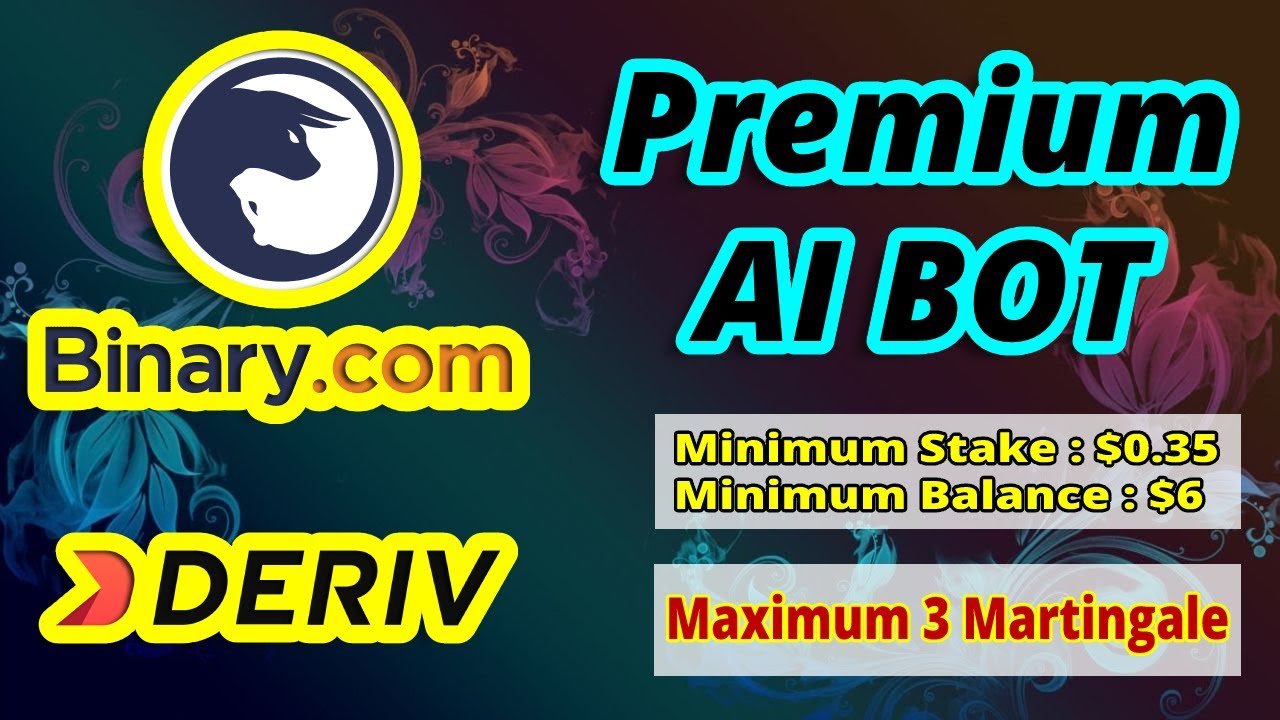 Premium AI Bot // Amazing Profit – Binary.com Deriv