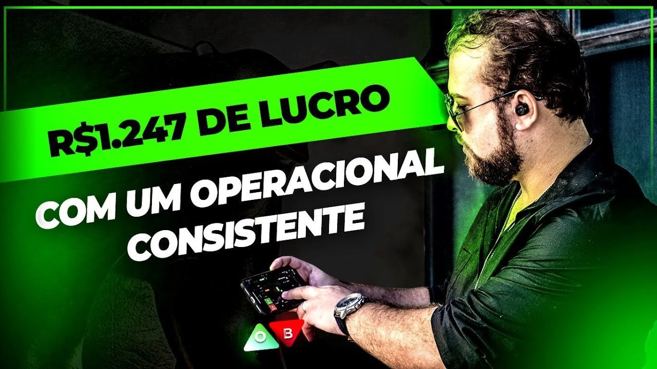 R$1.247 DE LUCRO NA IQ OPTION COM UM OPERACIONAL CONSISTENTE
