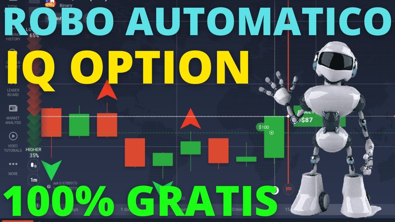 ROBO AUTOMATICO GRATIS DE MIL PARA 100 MIL NA IQ OPTION | COMPARTILHA PARA AJUDAR MAIS PESSOAS