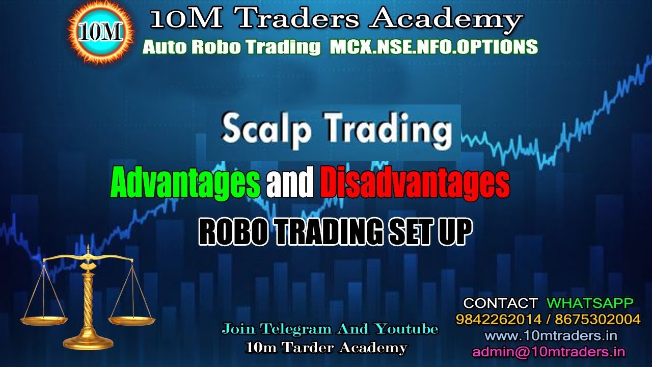 Scalping Trade Advantages and Disadvantages And Robo Trading Set up ( In Tamil )