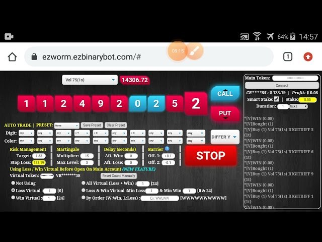 Sesi-4/5 Binary Deriv Trading Journal 6 Apr’21 How to Profit Consistent Daily Digit Differ Free Bot