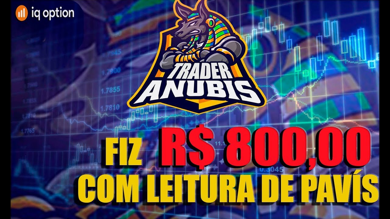 TRADER ANUBIS – APRENDA A LER PAVÍS DE CANDLE  – IQ OPTION