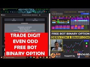 Trading di menu Digit Even Odd menggunakan Bot BSE | Free Bot Deriv / Binary Option