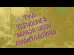 TWO TRENDLINES SMASH DERIV MANIPULATION MOVE