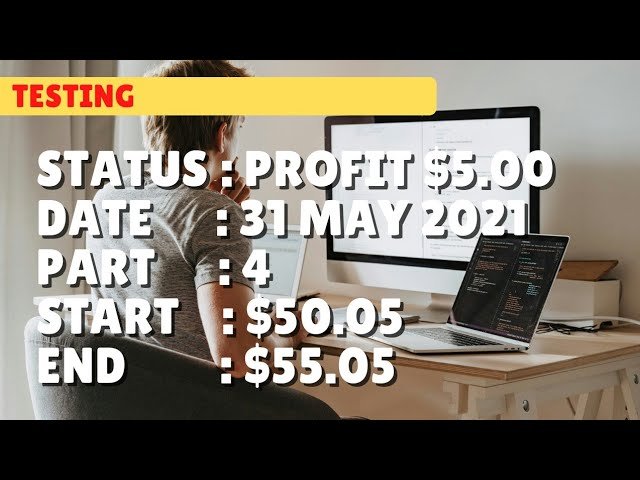 $55.05 PROFIT $5.00 | 31 may 2021 part 4 | Free Binary Bot Deriv Simple Strategy Trading Profitable