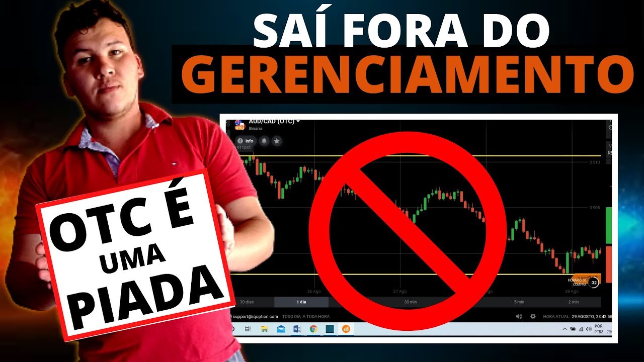 A REALIDADE que ninguém mostra de COMO OPERAR OTC NA IQ OPTION!