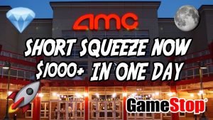 AMC + GME SHORT SQUEEZE IS LIVE!  $1000 IN DAY TRADE RECAP *GAMEPLAN*! #AMC100K #AMCAPE