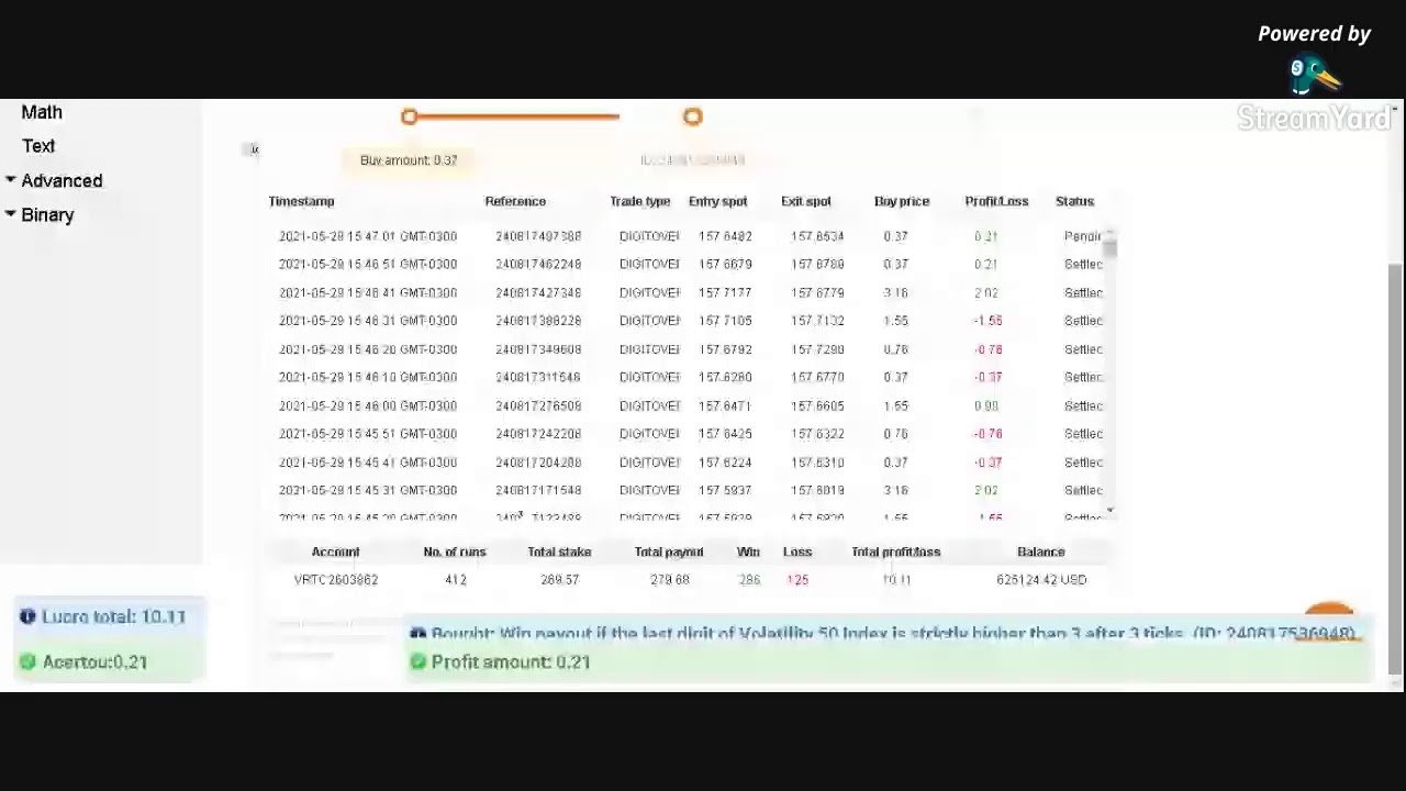 ao vivo operando com robo #iqoption #binary