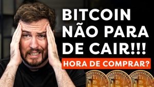 BITCOIN NÃO PARA DE CAIR | COMPREI 50MIL EM BITCOIN