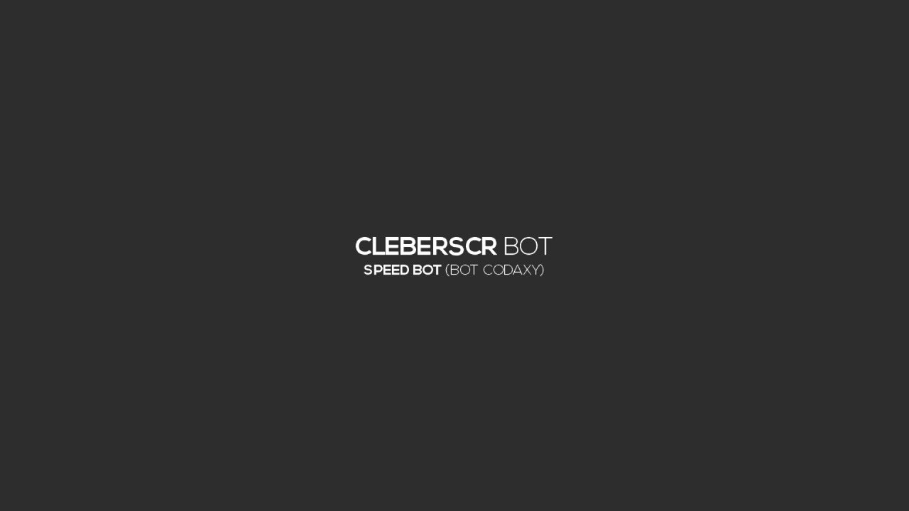 Bot Binary/Deriv – Speed Bot – (Bot Codaxy)