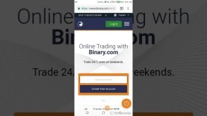 Creating an account with Binary/Deriv