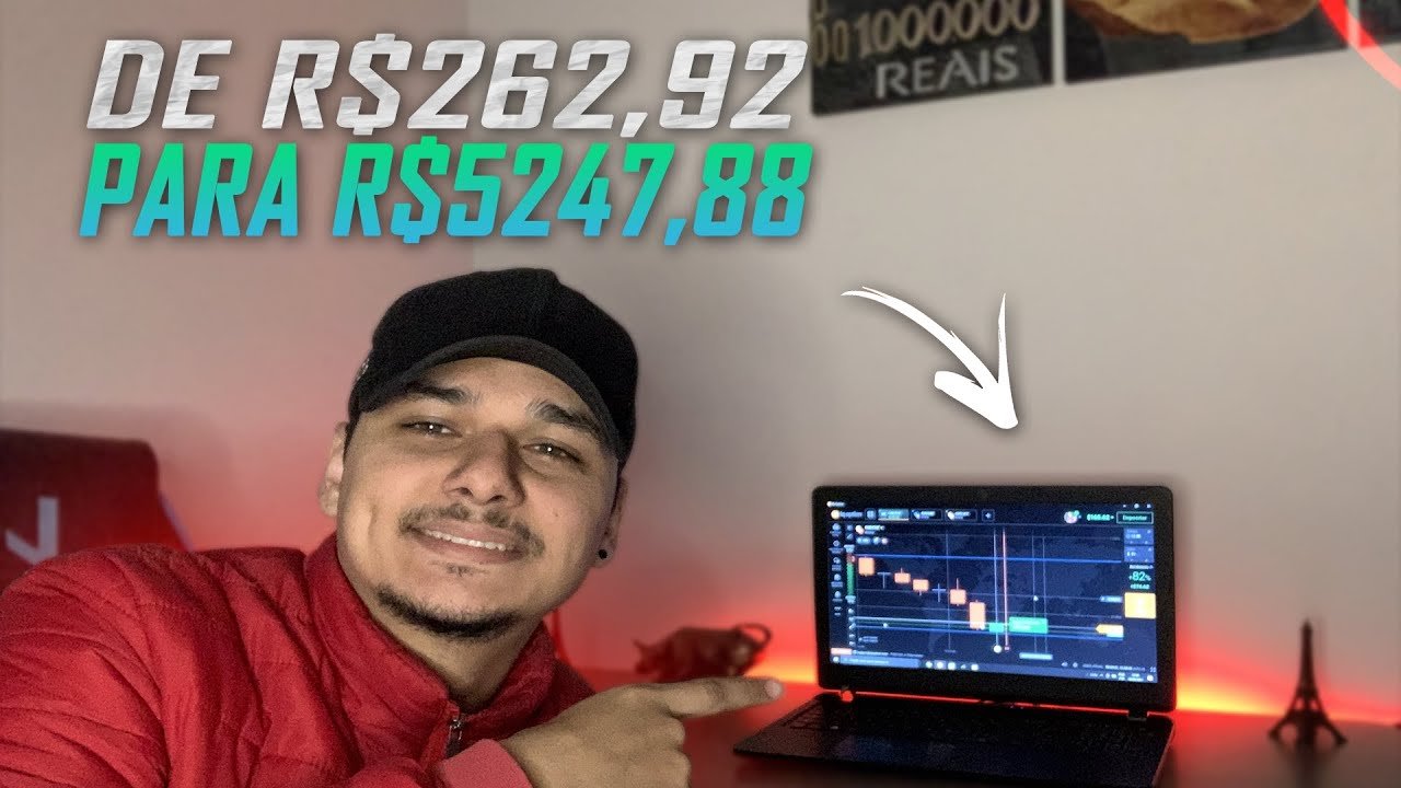 IQ OPTION : DE R$262 PARA R$5247,99 (ALAVANCAGEM)