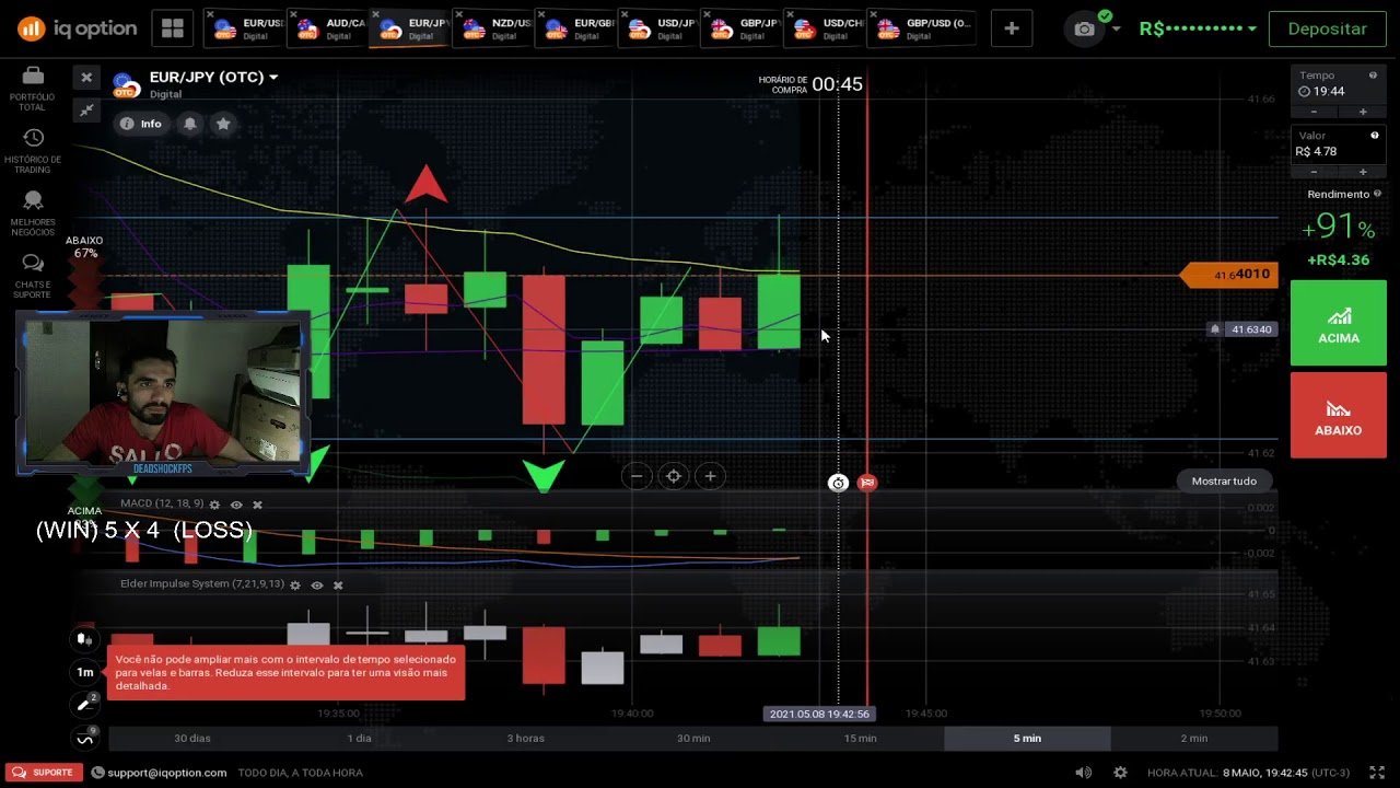 IQOPTION, QUER APRENDER A PERDE? ARRASTA PRA CIMA !caridade | !suellem | !motivo | !loja |