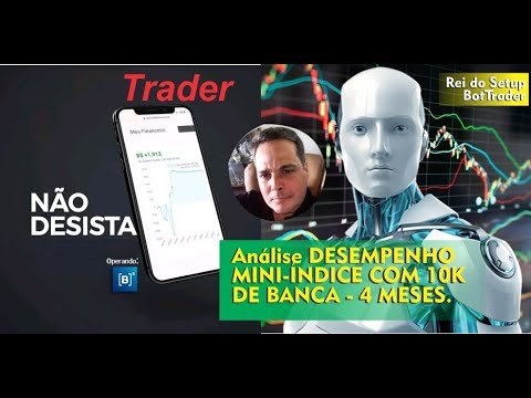 MINI-ÍNDICE COM 10K DE BANCA – SETUP GEORGES – ROBO TRADER – RESULTADO- 4 MESES NO 100% AUTOMÁTICO.