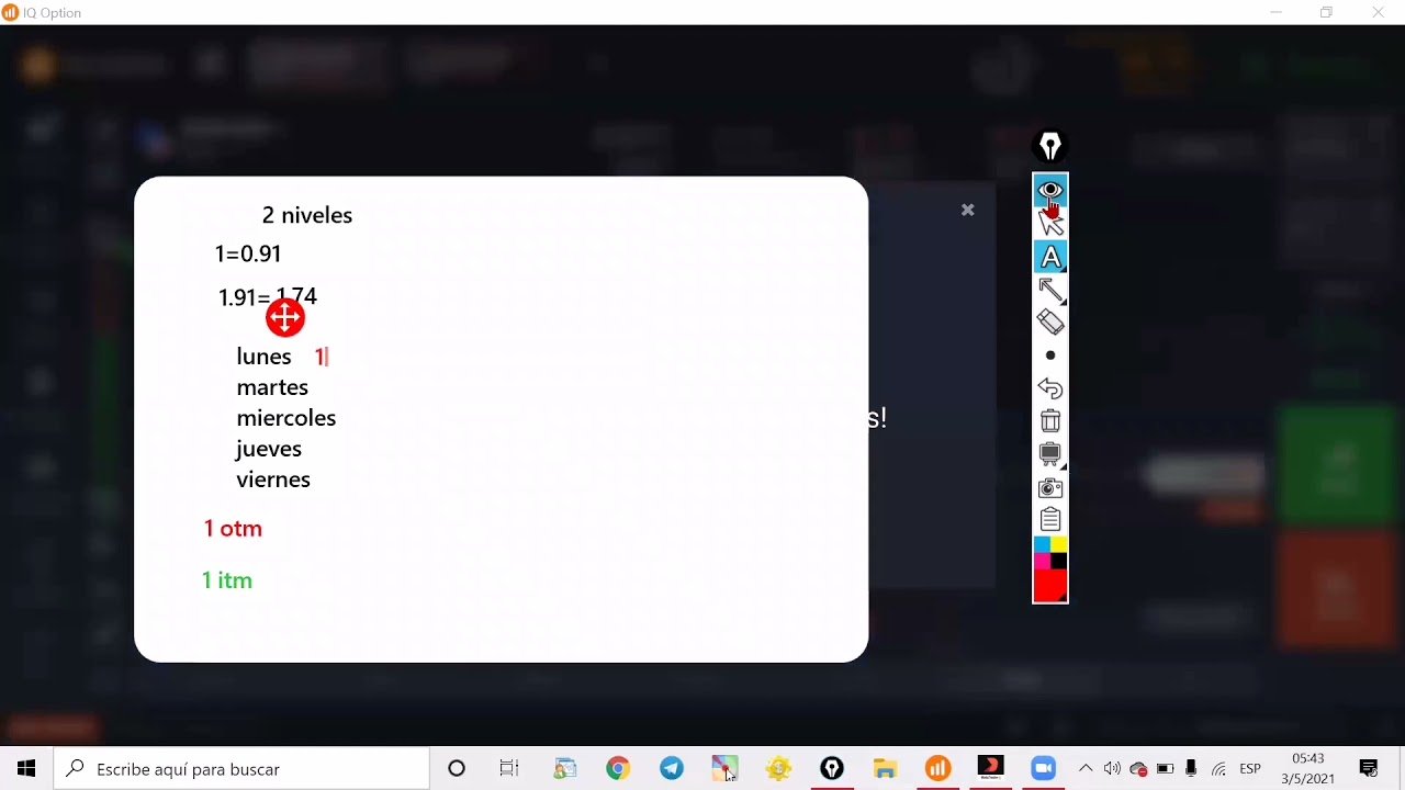 Suben 50% de la cuenta iq option