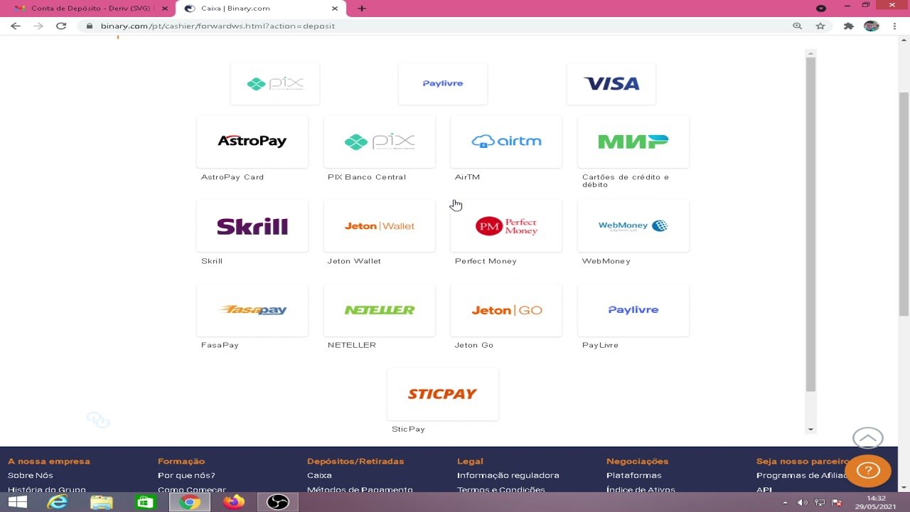 Turbo Binary, Novidades na corretora Binary/deriv.
