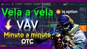 VELA A VELA (MINUTO A MINUTO) IQ OPTION | PSICOLOGIA DE CANDLES | TRADER VISIONÁRIO