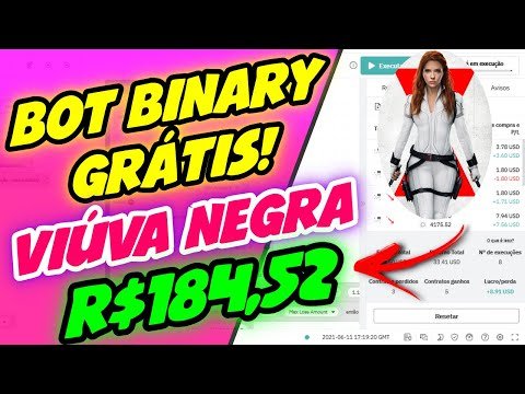✅ R$184,52 BOT BINARY GRÁTIS – BOT BINARY DERIV RISE AND FALL VIÚVA NEGRA – TRADER BOTS CLUB
