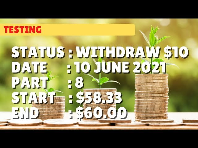 $60.00 WITHDRAW $10.00 | 10 june21 part 8 | Free Binary Bot Deriv Simple Strategy Trading Profitable