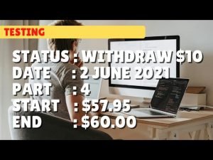 $60.00 WITHDRAW $10.00 | 2 june 21 part 4 | Free Binary Bot Deriv Simple Strategy Trading Profitable