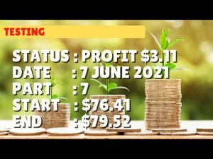$79.52 PROFIT $311 | 7 june 21 part 7 | Free Binary Bot Deriv Simple Strategy Trading Profitable