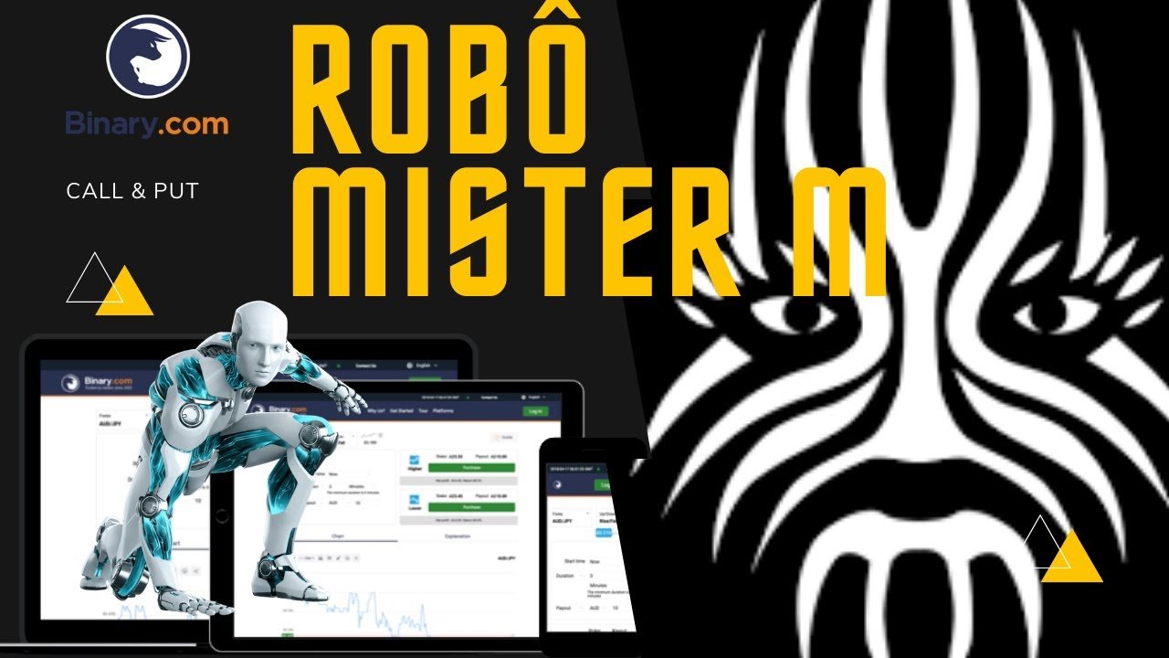 🔴AO VIVO ROBÔ ((MISTER M ))BINARY & DERIV / LINK NA DESCRIÇÃO