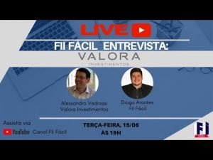 Fundos Imobiliários: LIVE com Alessandro Vedrossi – VALORA  – VGHF11 VGIP11 VGIR11