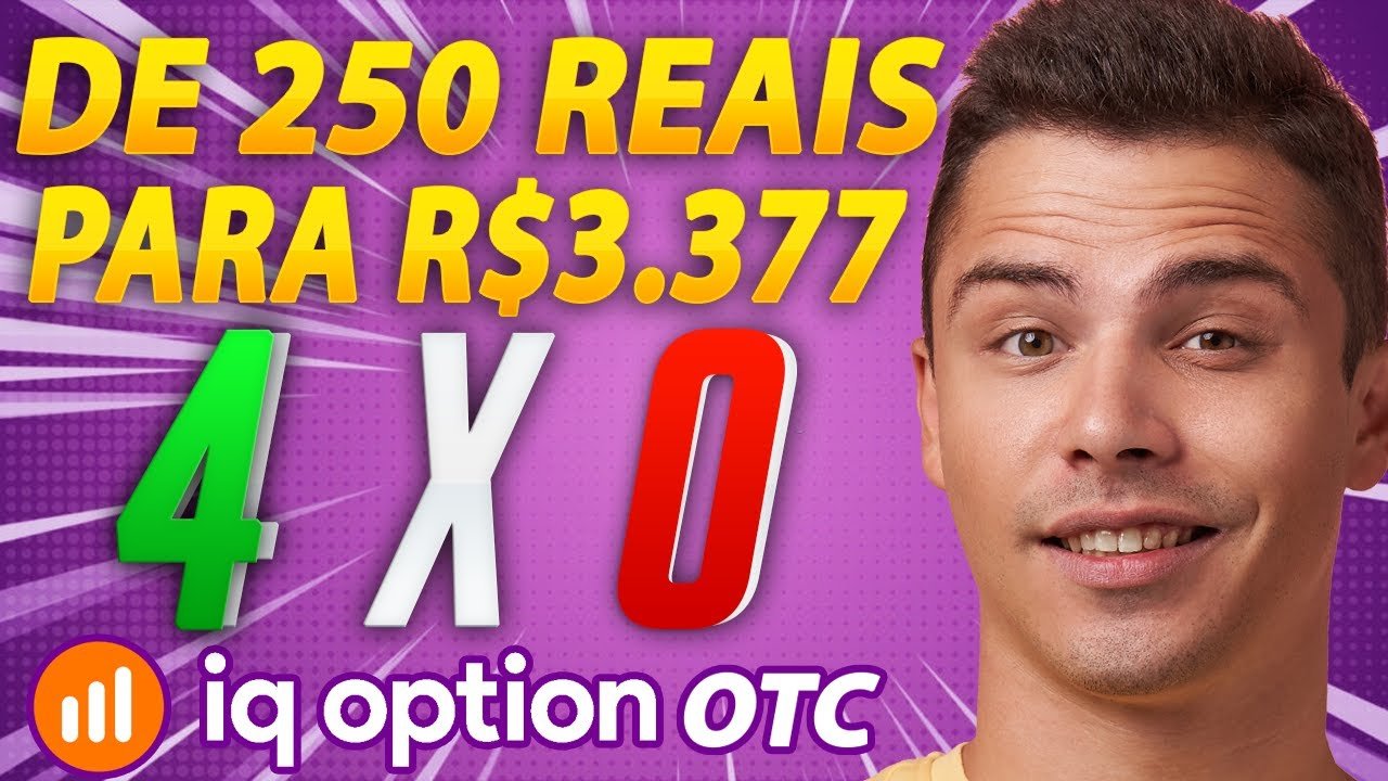 IQ OPTION   DE R$ 250 PARA R$ 3 377 COM APENAS 4 MÃOS DE SOROS  OPÇÕES BINÁRIAS