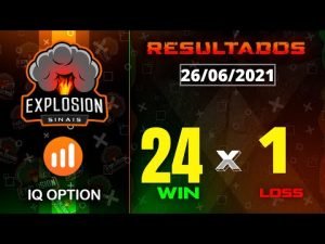 IQ OPTION – RESULTADO SINAIS 26/06/2021