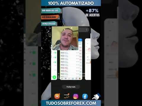 Já pensou em operar totalmente no Automático? #forex #robotrader