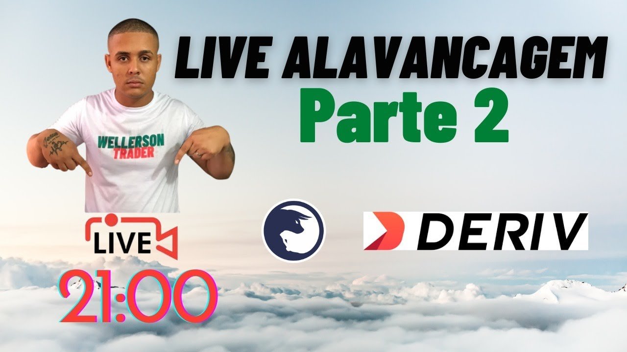 LIVE ALAVANCAGEM #2 BINARY e DERIV – PREMIAÇÕES e MUITO MAIS