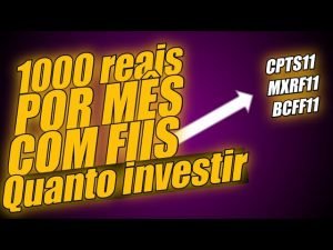 MIL REAIS DE RENDA EXTRA COM FUNDOS IMOBILIÁRIOS? VEJA QUANTO INVESTIR