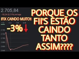 Porque os Fundos Imobiliários não param de cair?