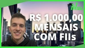 Quanto você deve investir em FUNDOS IMOBILIÁRIOS para receber R$ 1.000,00 todos os meses #FIIs