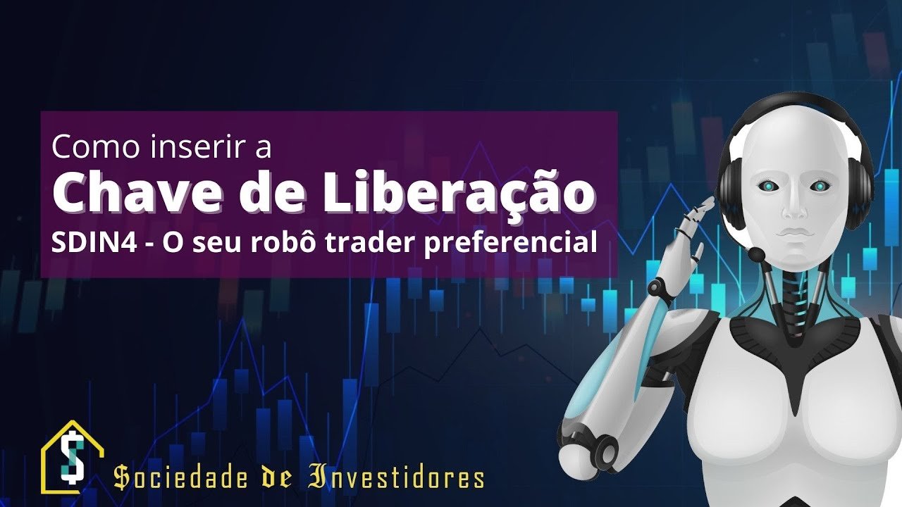 Robô Trader SDIN4 Como inserir o código de liberação Robô Metatrader 5