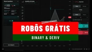 🔴ROBÔS GRÁTIS LINK NA DESCRIÇÃO // BINARY & DERIV